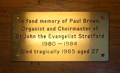 Photo of Paul Brown Memorial