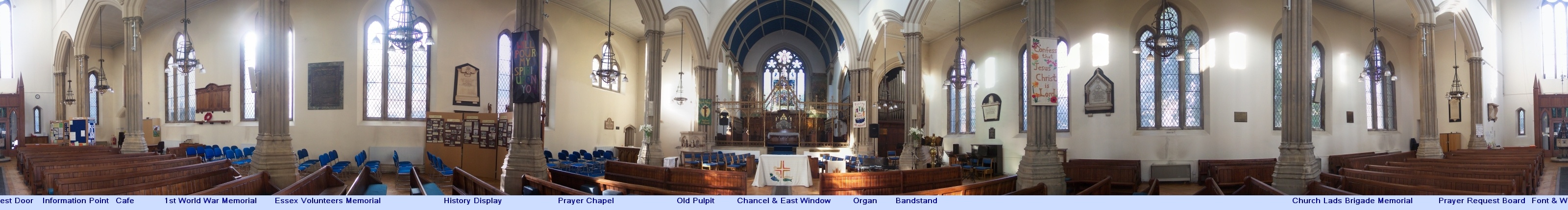 Panorama of St John's Interior