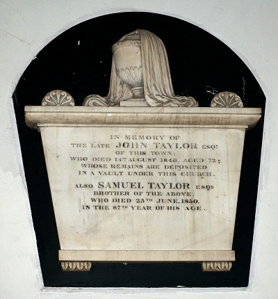 Photo of John & Samuel Taylor Memorial
