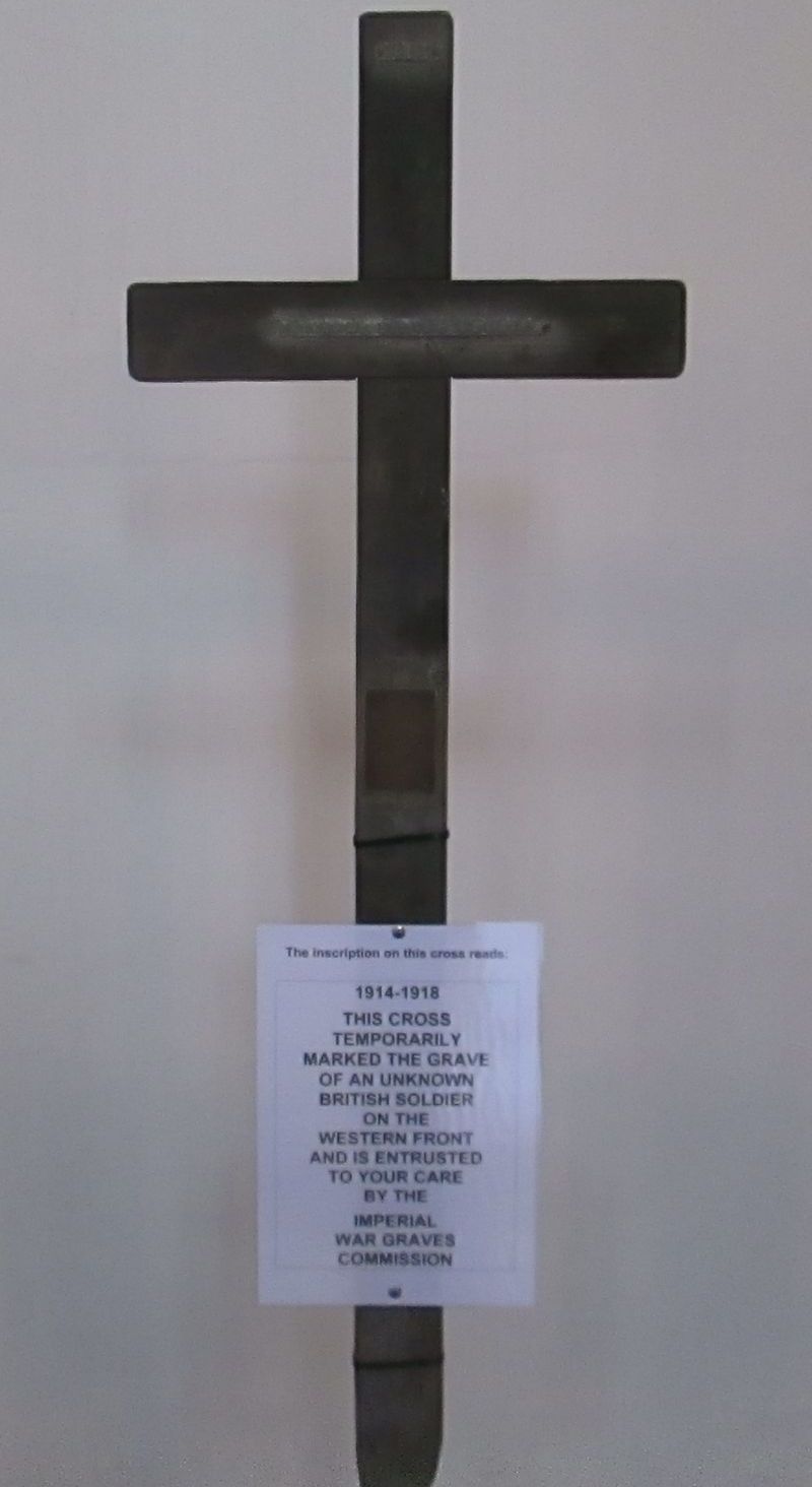 Photo of World War I Cross