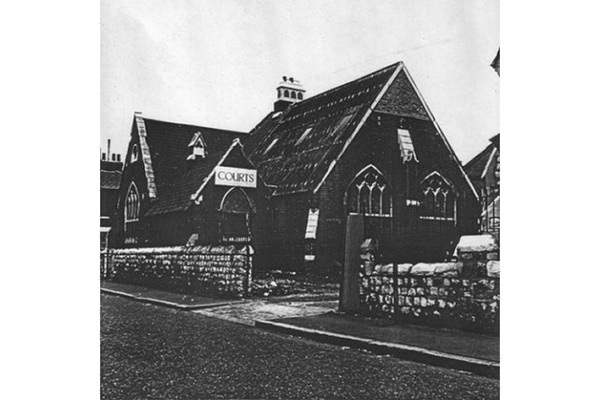 A photo of the hall also from 1972