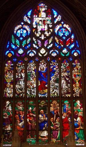Window of St Ann and The Holy Trinity Church Brooklyn